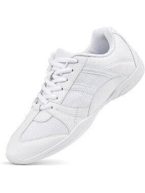Stylish Black Cheerleading Shoes for Women | Athletic Dance Flats & Sneakers